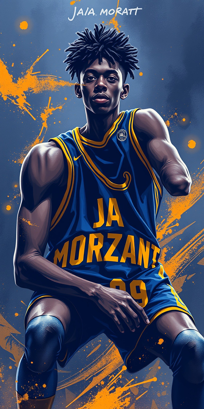Ja morant 10 Phone Wallpaper
