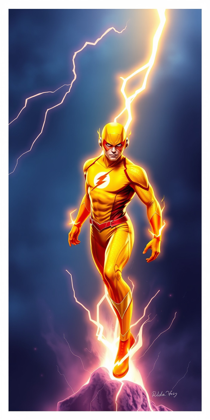 Reverse flash 8 Phone Wallpaper