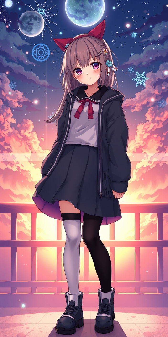 Anime  girl 8 Phone Wallpaper