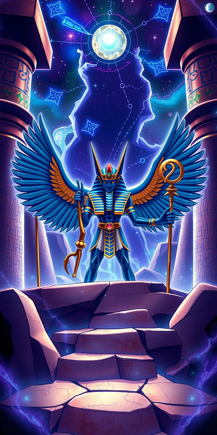 Yugioh egyptian gods 11 Phone Wallpaper