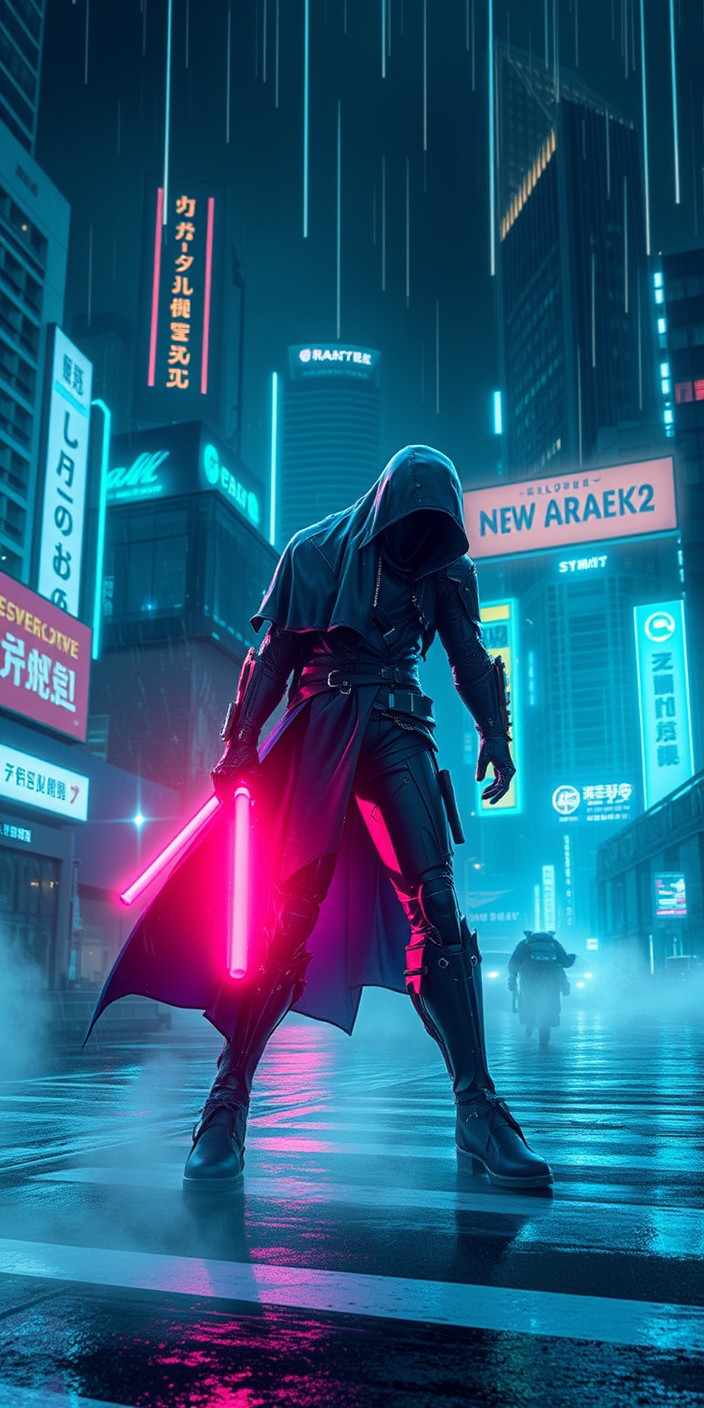 Cyberpunk 2 Phone Wallpaper