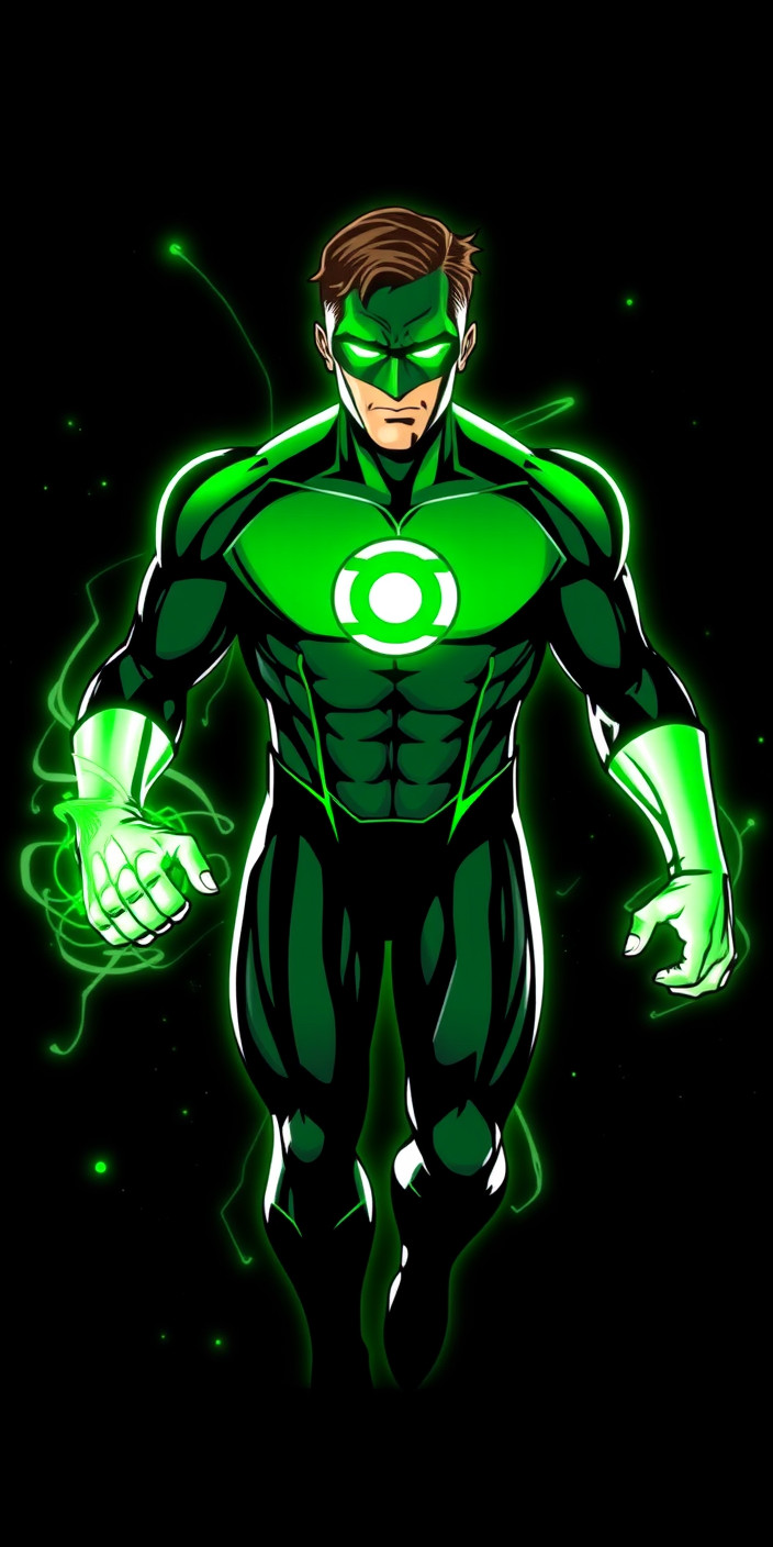 Green lantern 5 Phone Wallpaper