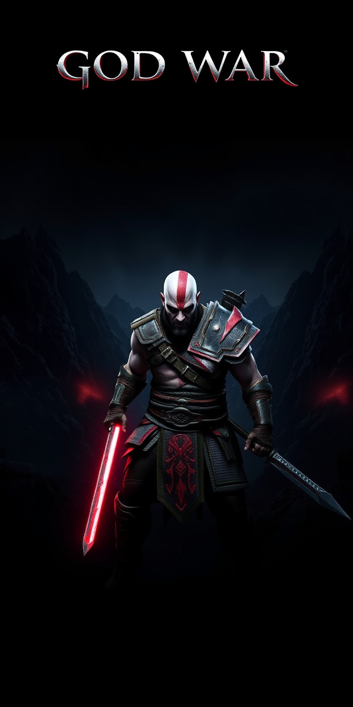 God of war 4  4k 1 Phone Wallpaper