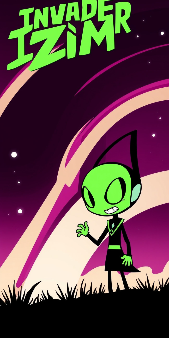 Invader zim 13 Phone Wallpaper