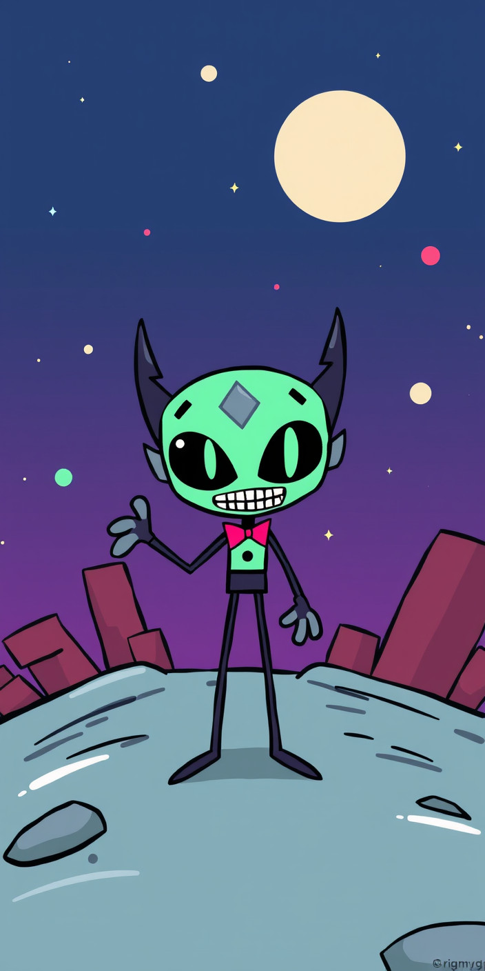 Invader zim 10 Phone Wallpaper