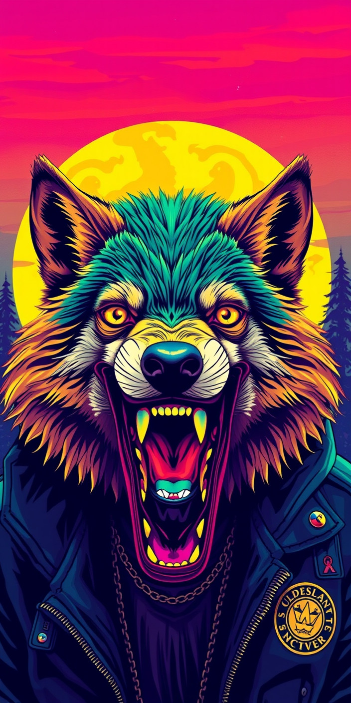 Tyler the creator wolf 9 Phone Wallpaper