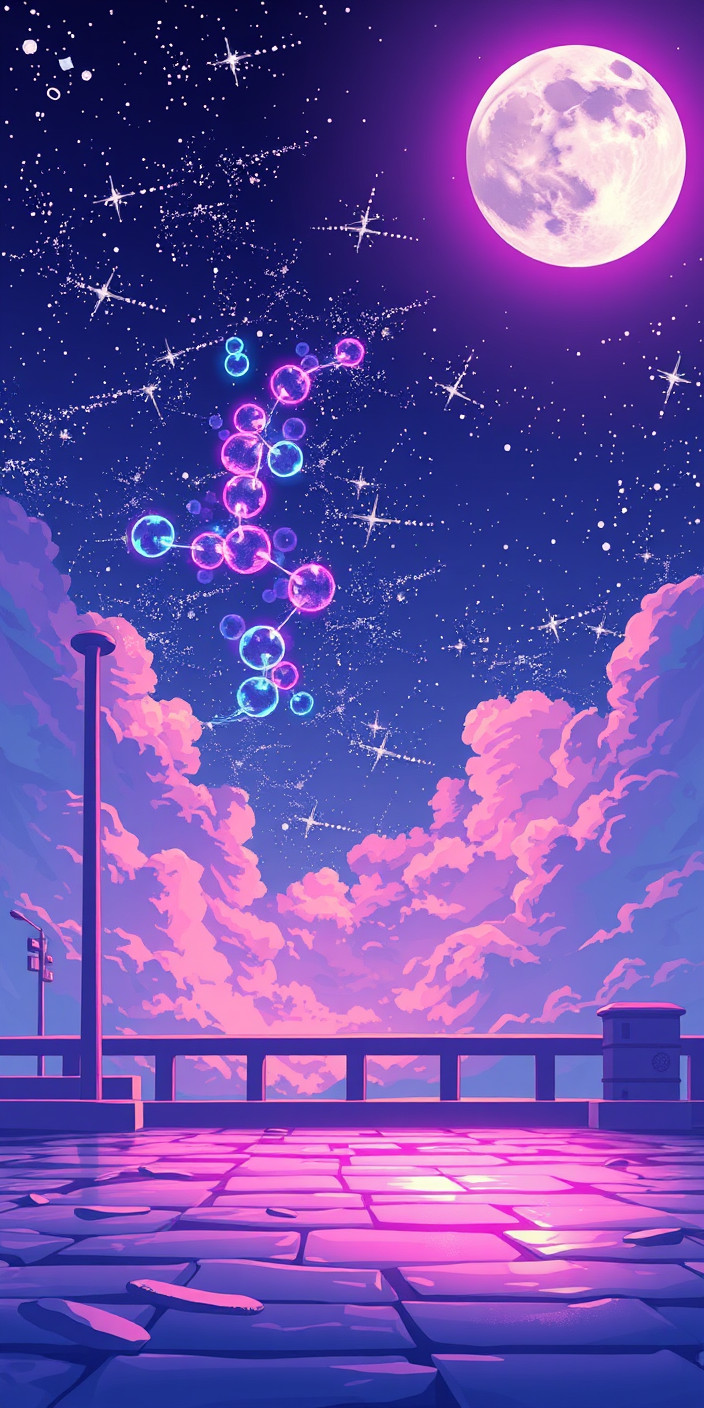 Aesthetic anime 3 Phone Wallpaper