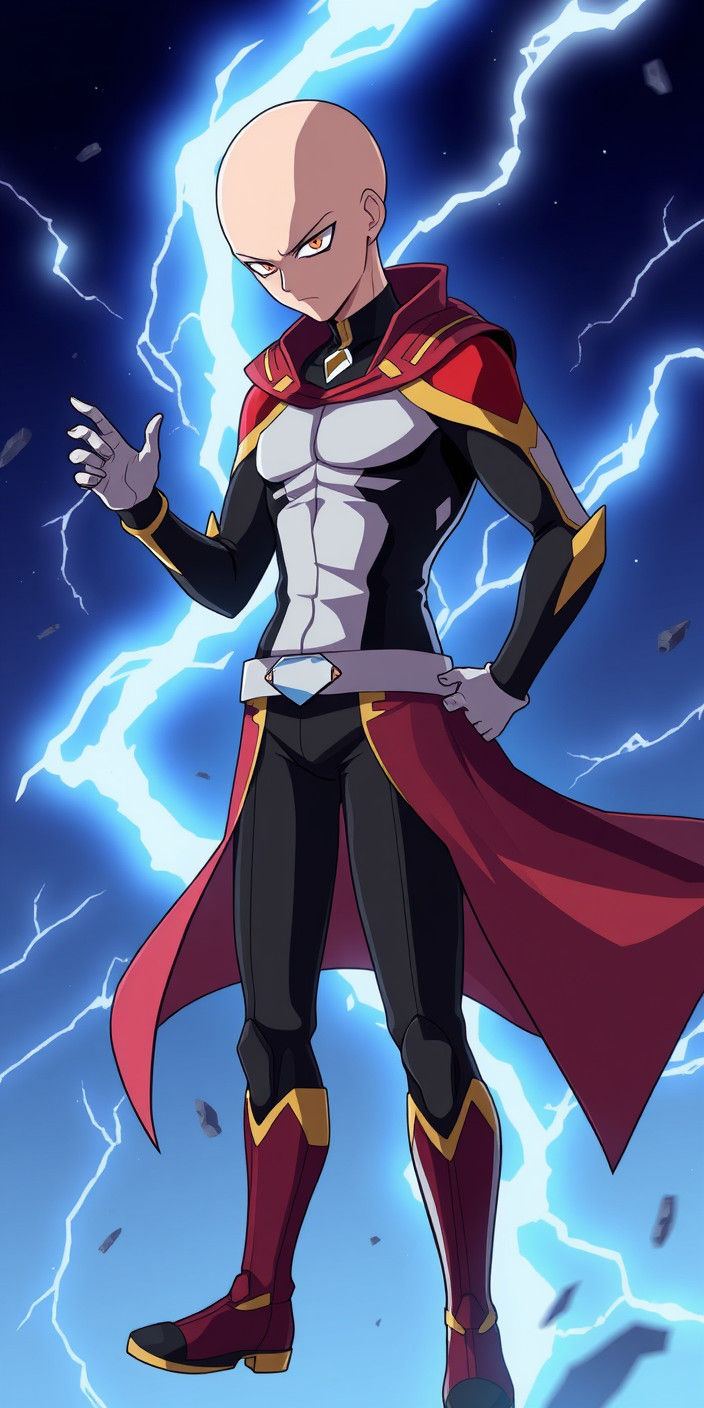 Saitama 11 Phone Wallpaper