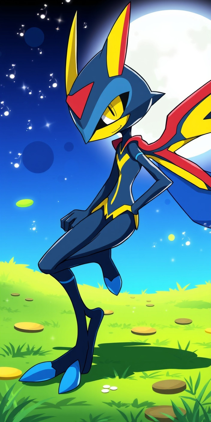 Ash greninja 10 Phone Wallpaper
