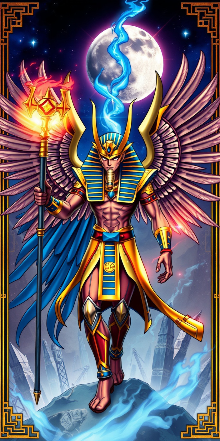 Yugioh egyptian gods 9 Phone Wallpaper