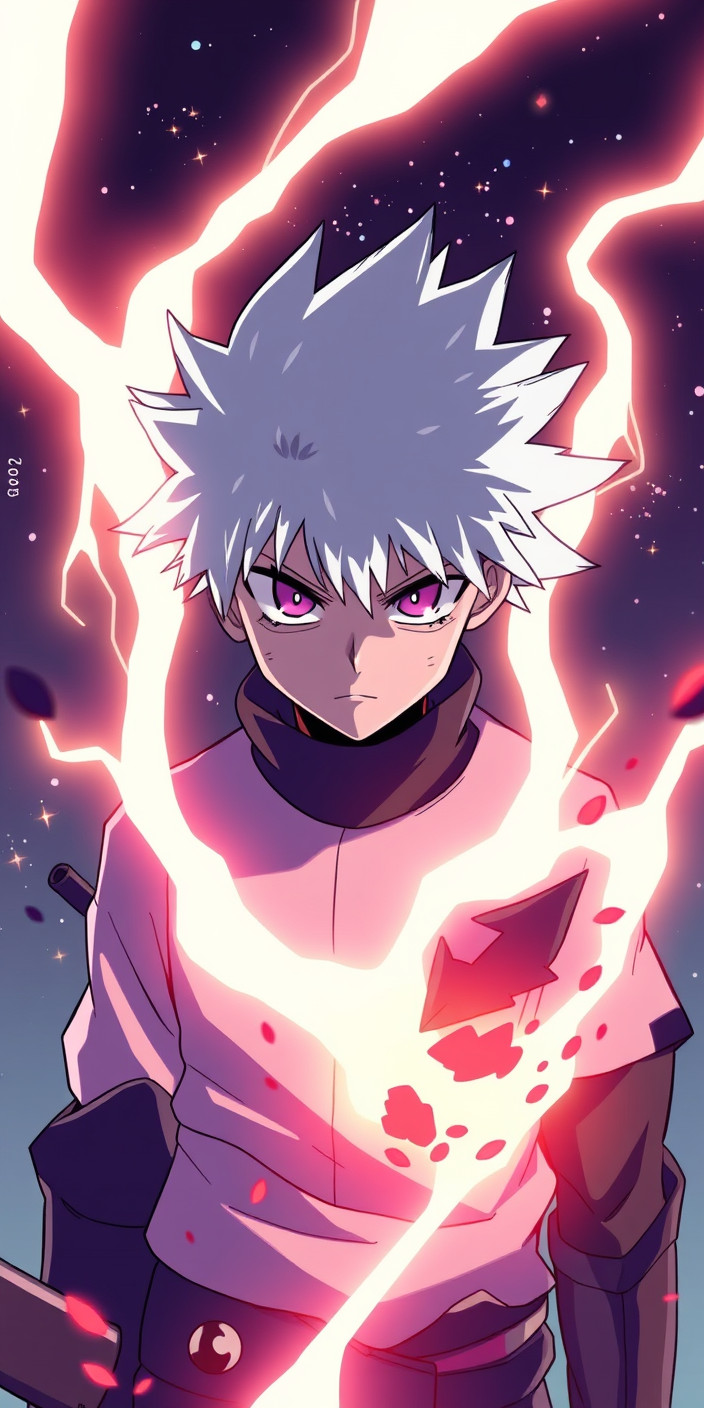 Killua 2 Phone Wallpaper