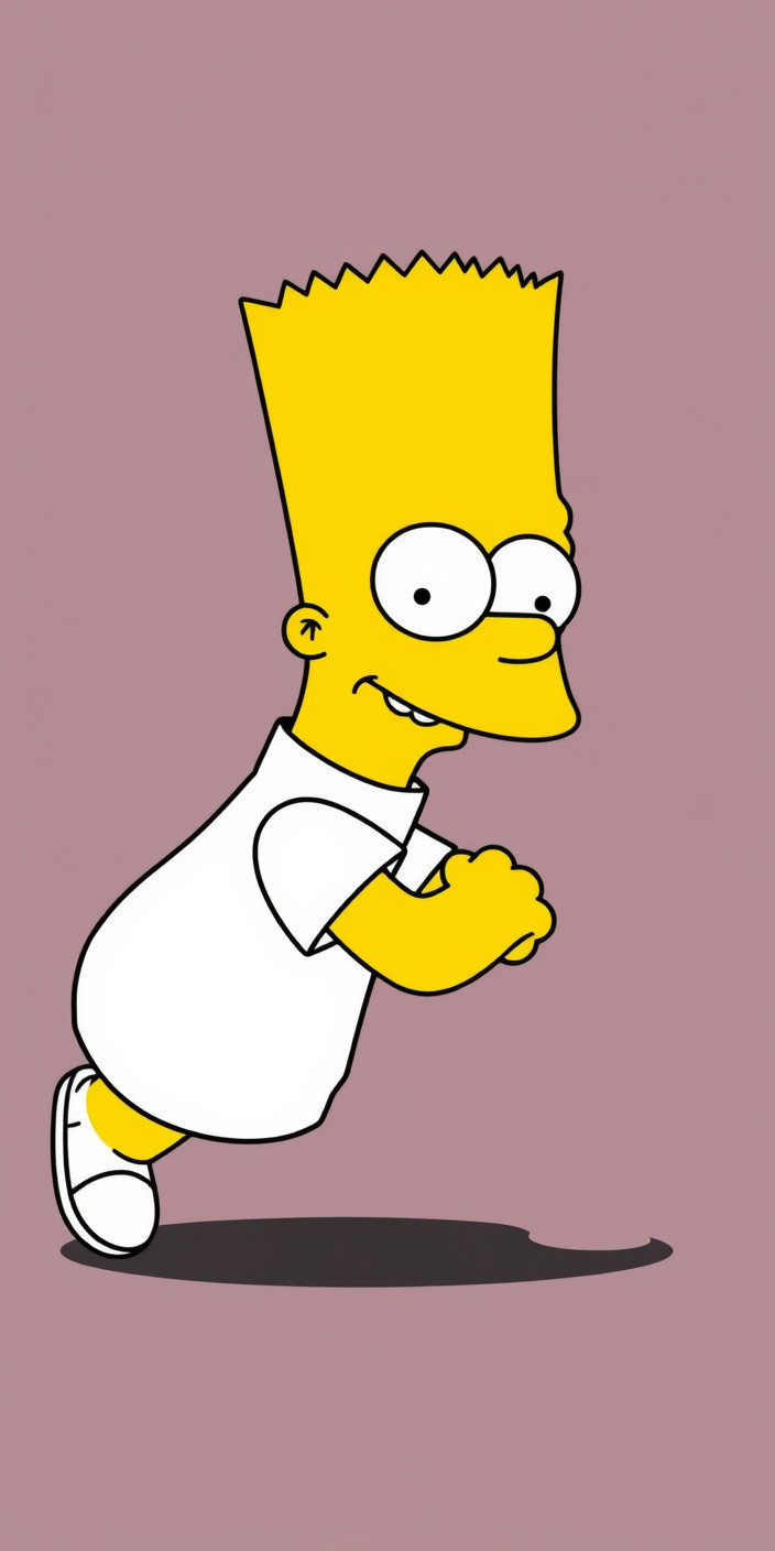 Bart simpson 2 Phone Wallpaper