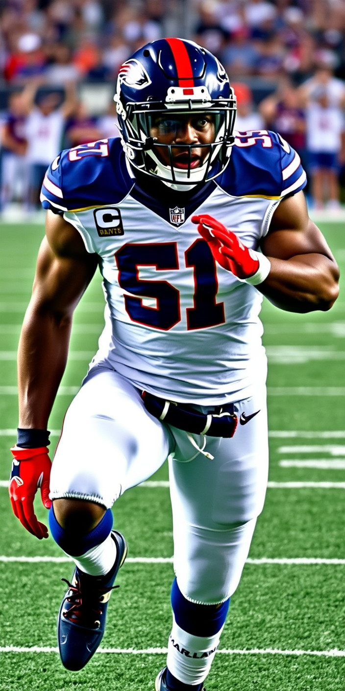 Saquon barkley 6 Phone Wallpaper