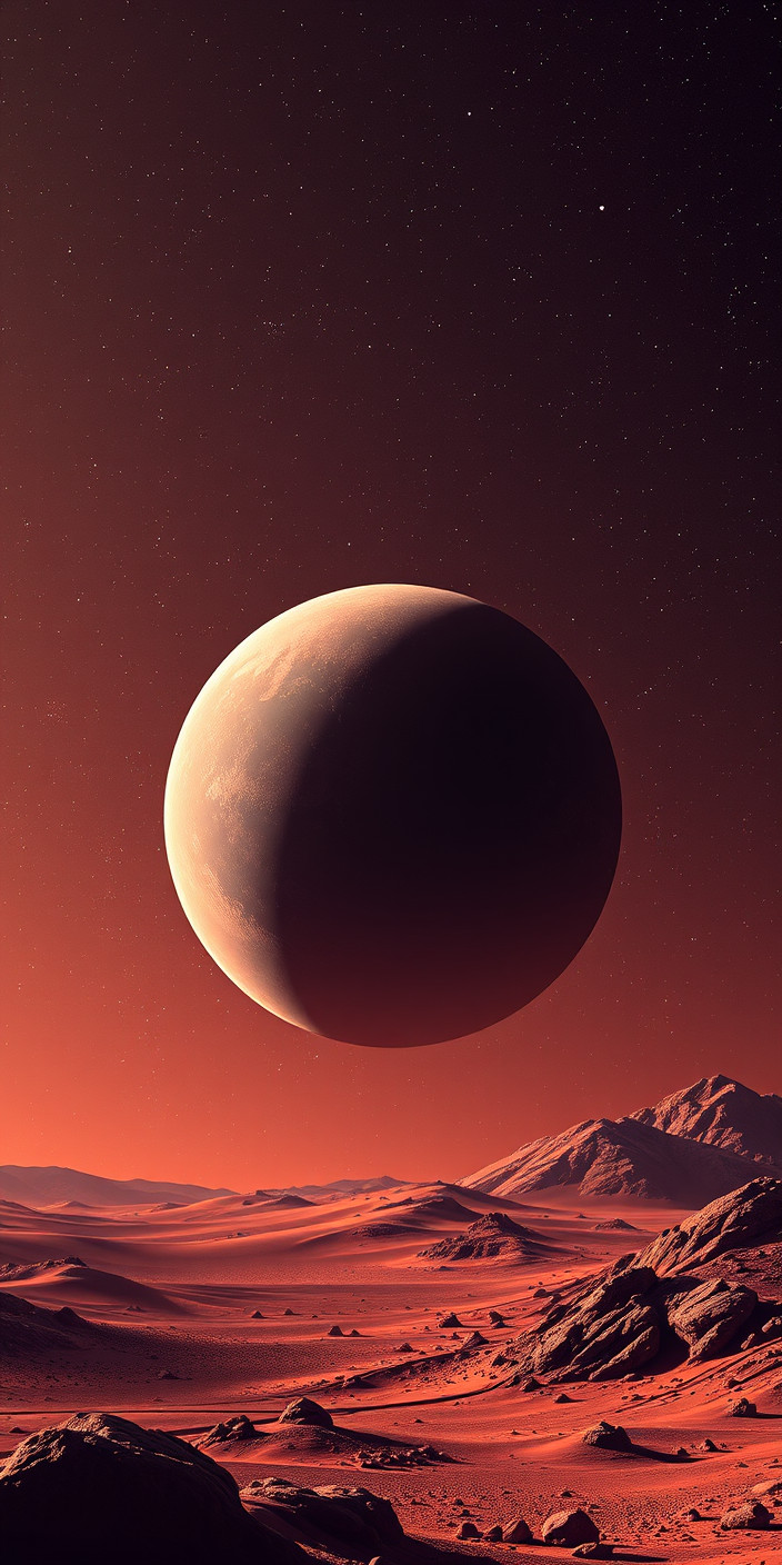 Mars 9 Phone Wallpaper