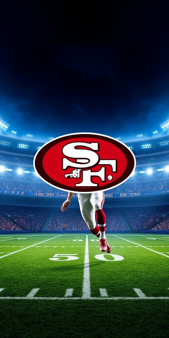 49ers 8 Phone Wallpaper