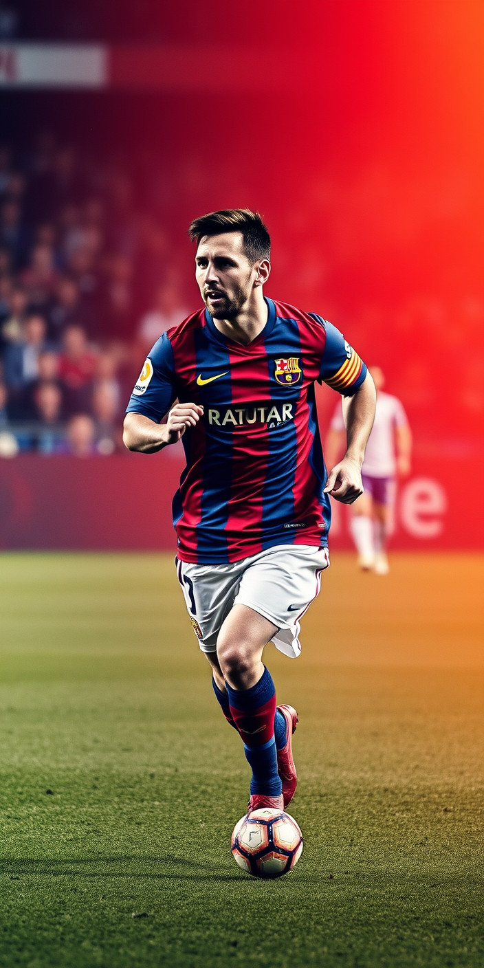 Messi 5 Phone Wallpaper