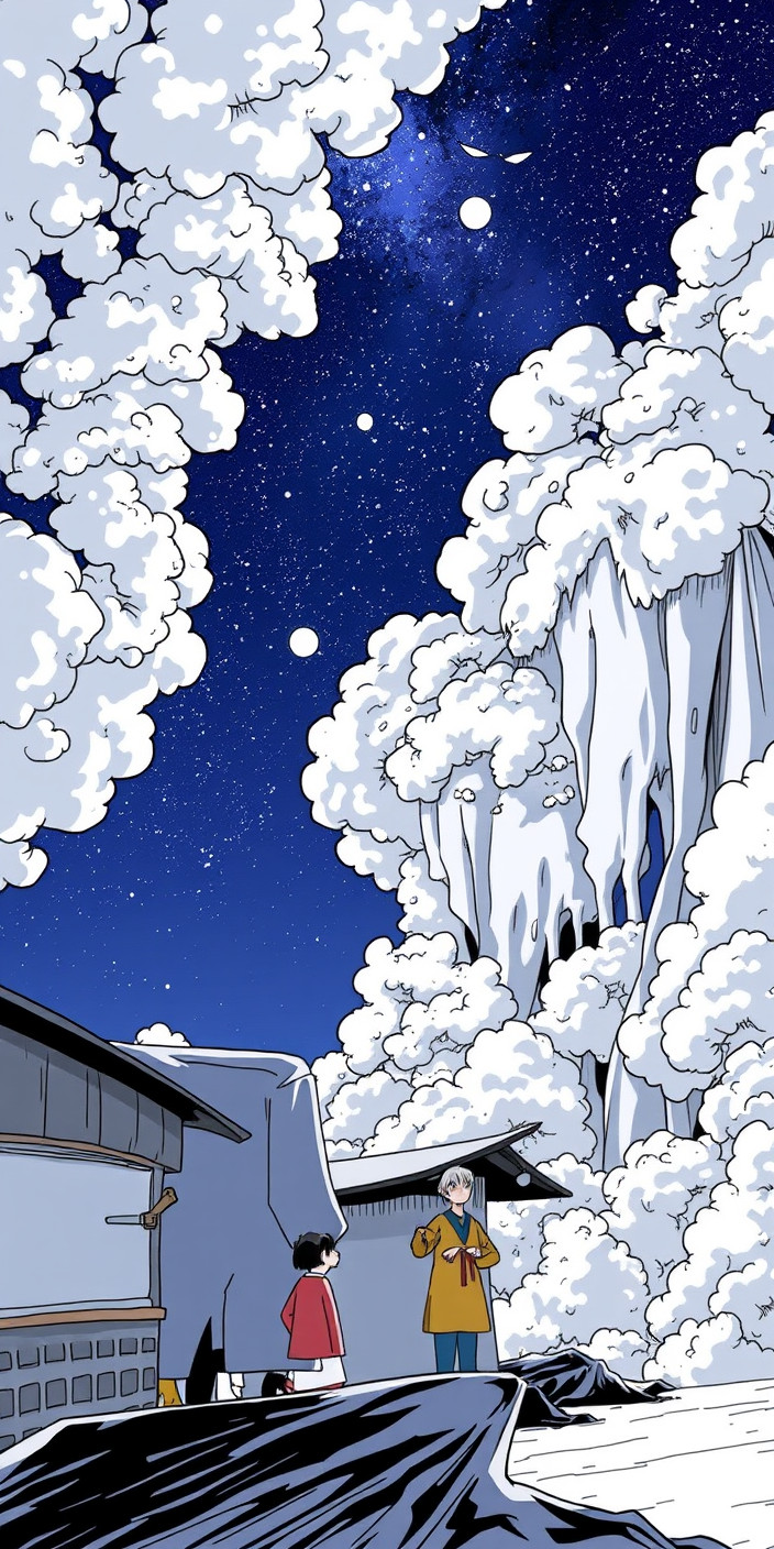 Manga 7 Phone Wallpaper