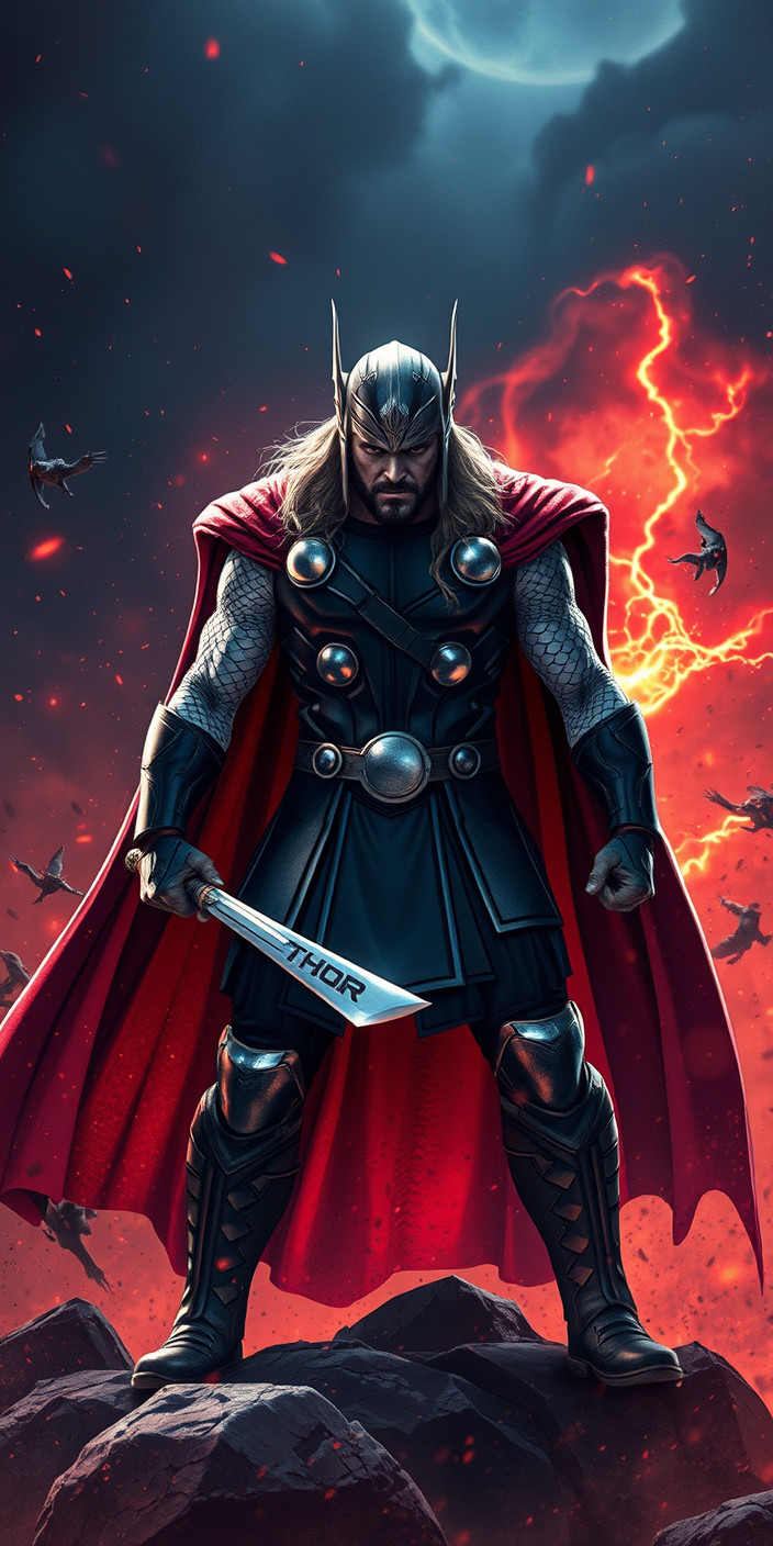 Thor 7 Phone Wallpaper