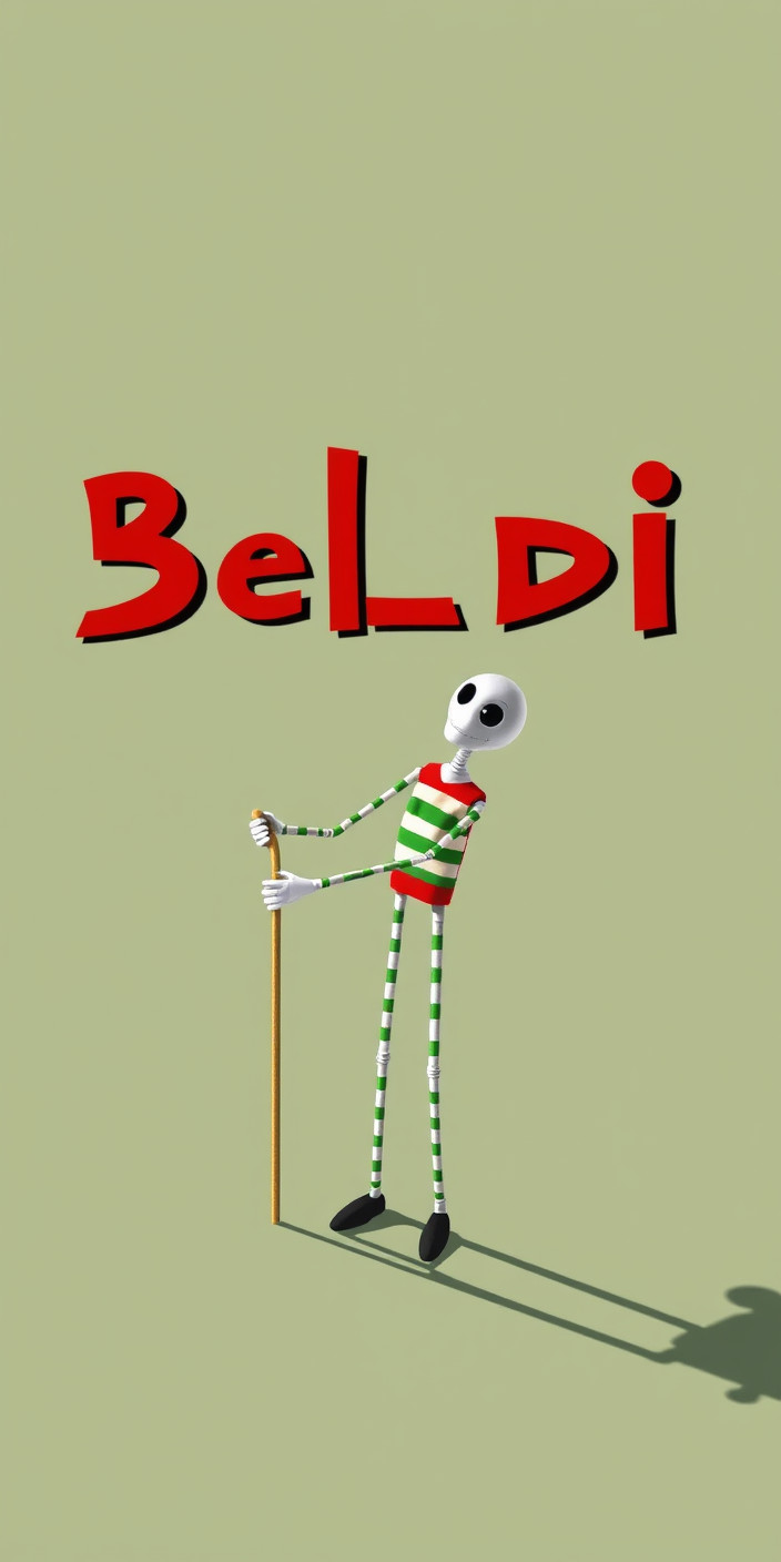 Baldi 1 Phone Wallpaper