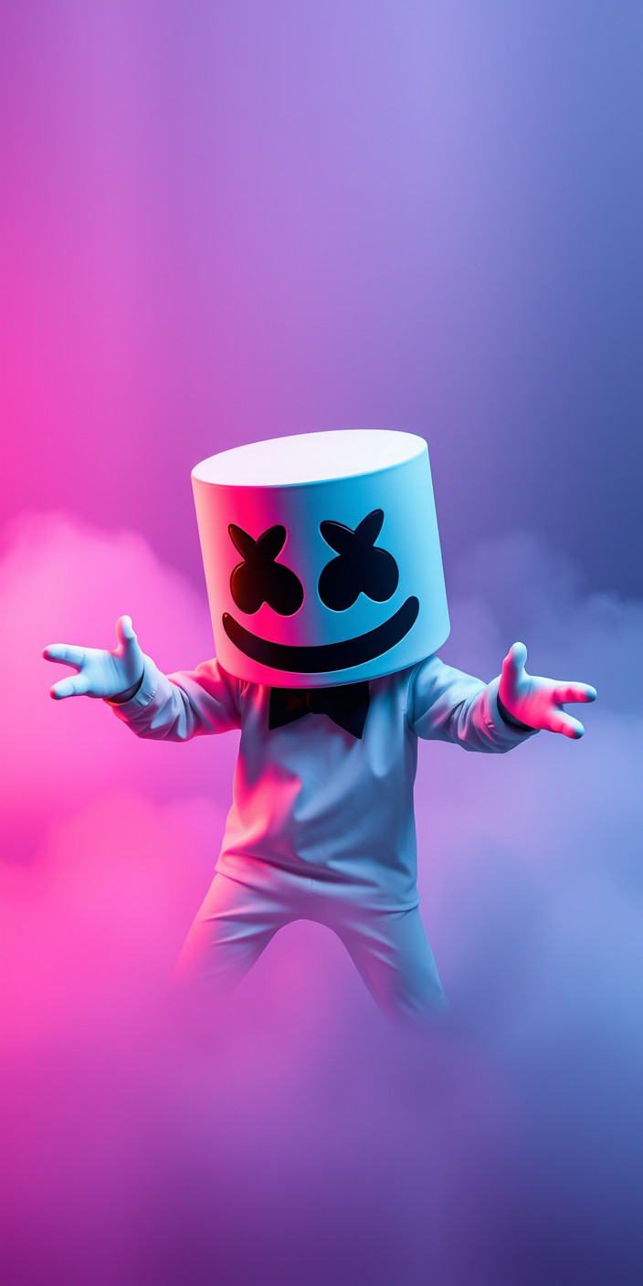 Marshmello 8 Phone Wallpaper
