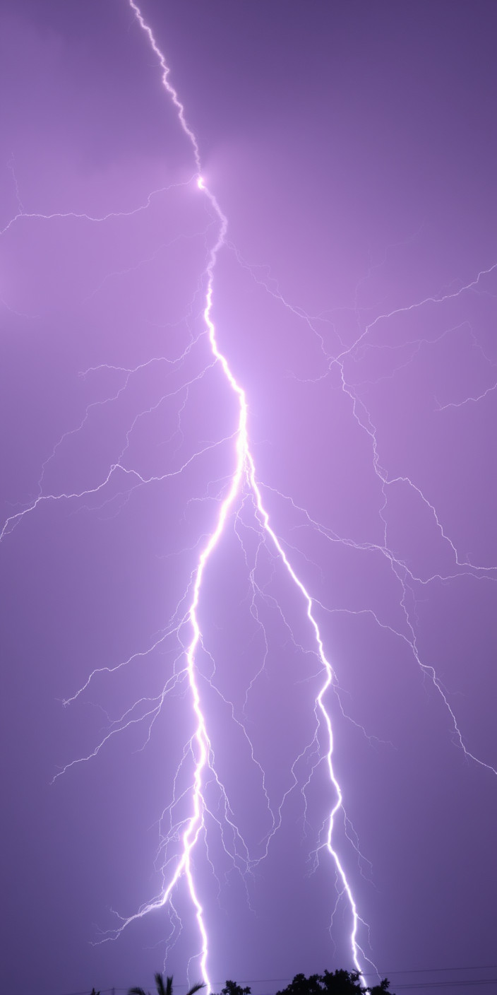Lightning 4 Phone Wallpaper