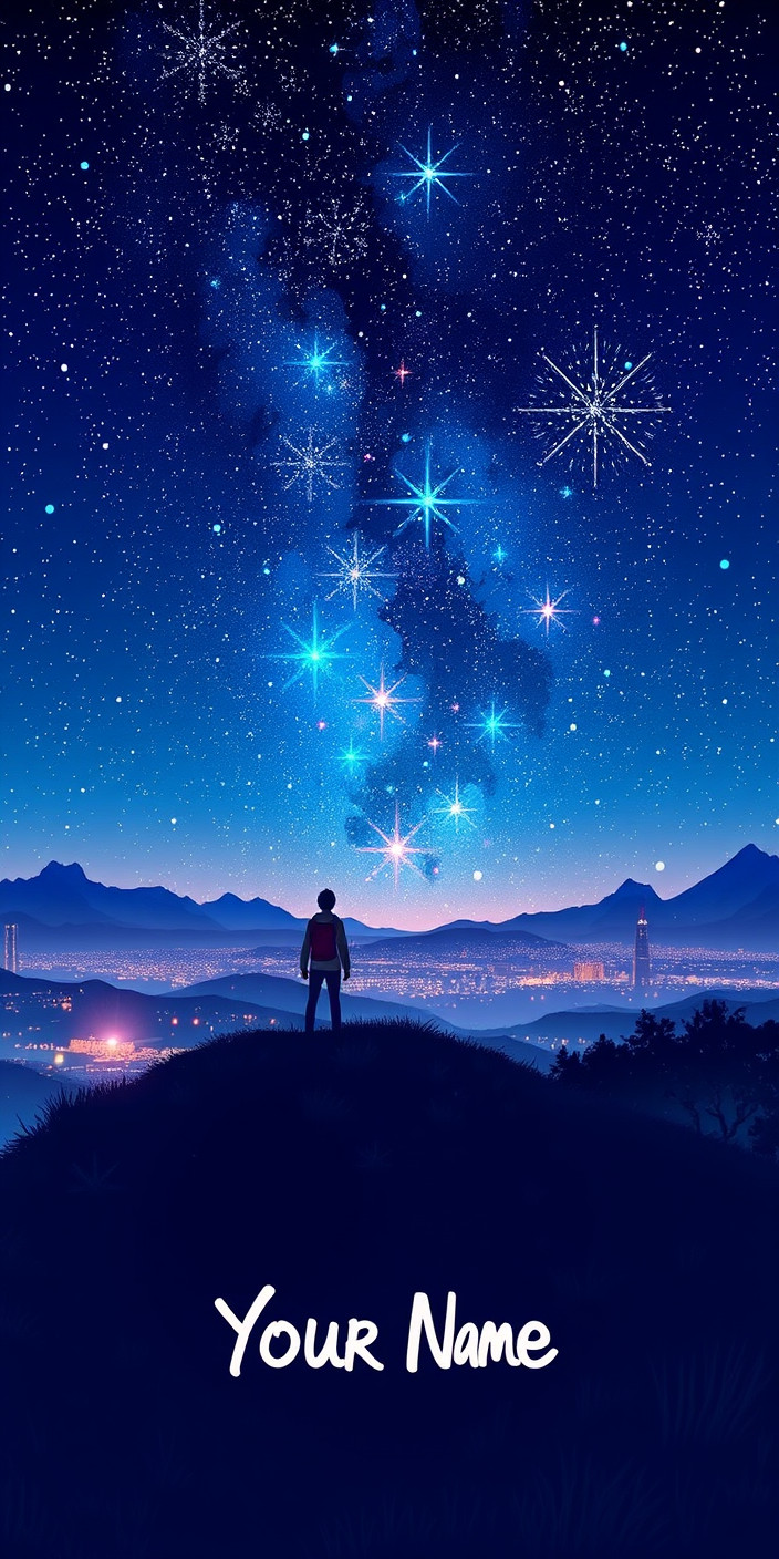 Your name 4 Phone Wallpaper