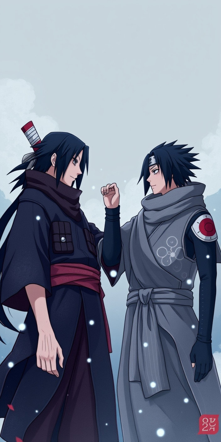 Itachi and sasuke 5 Phone Wallpaper