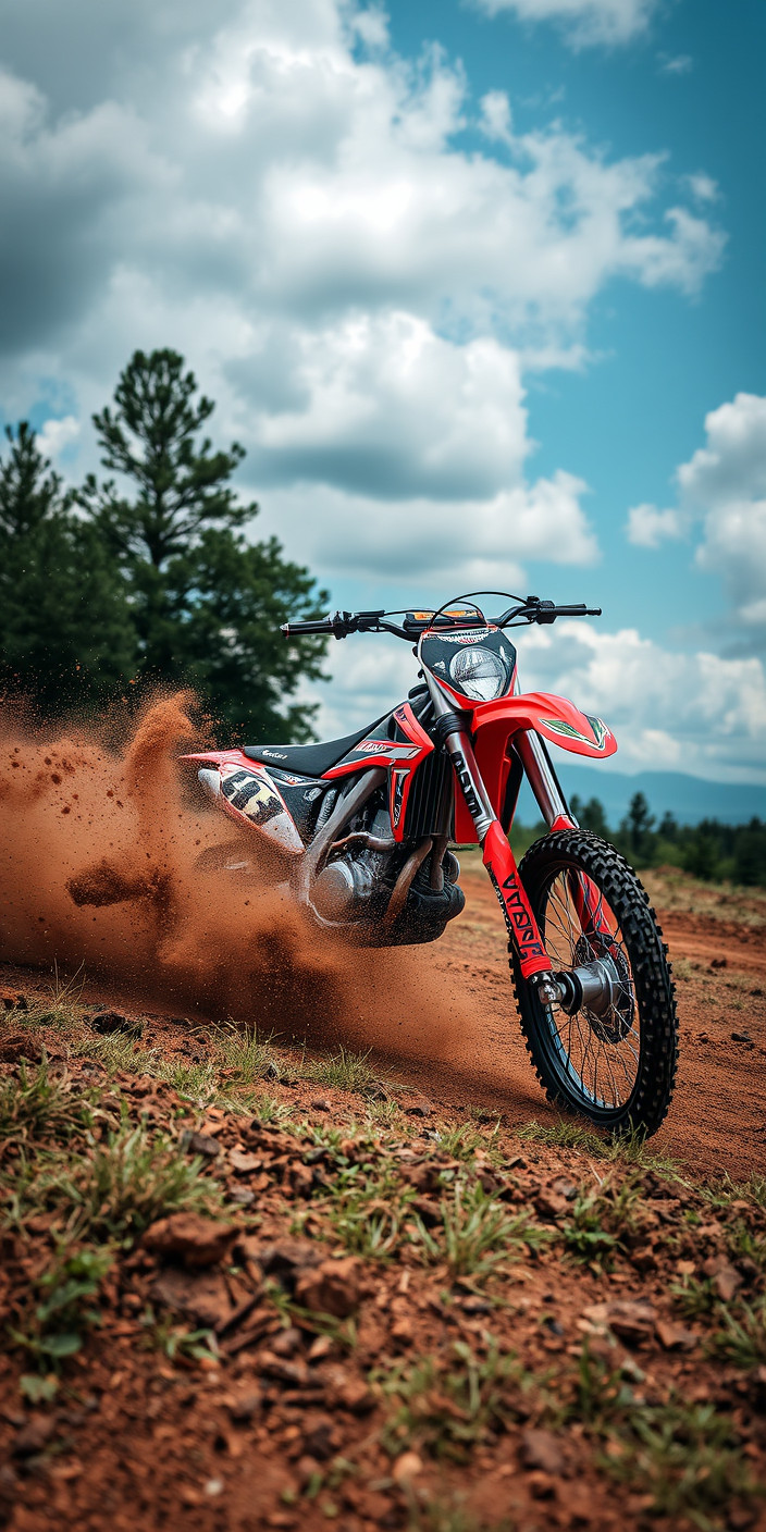 Dirt bike 4 Phone Wallpaper