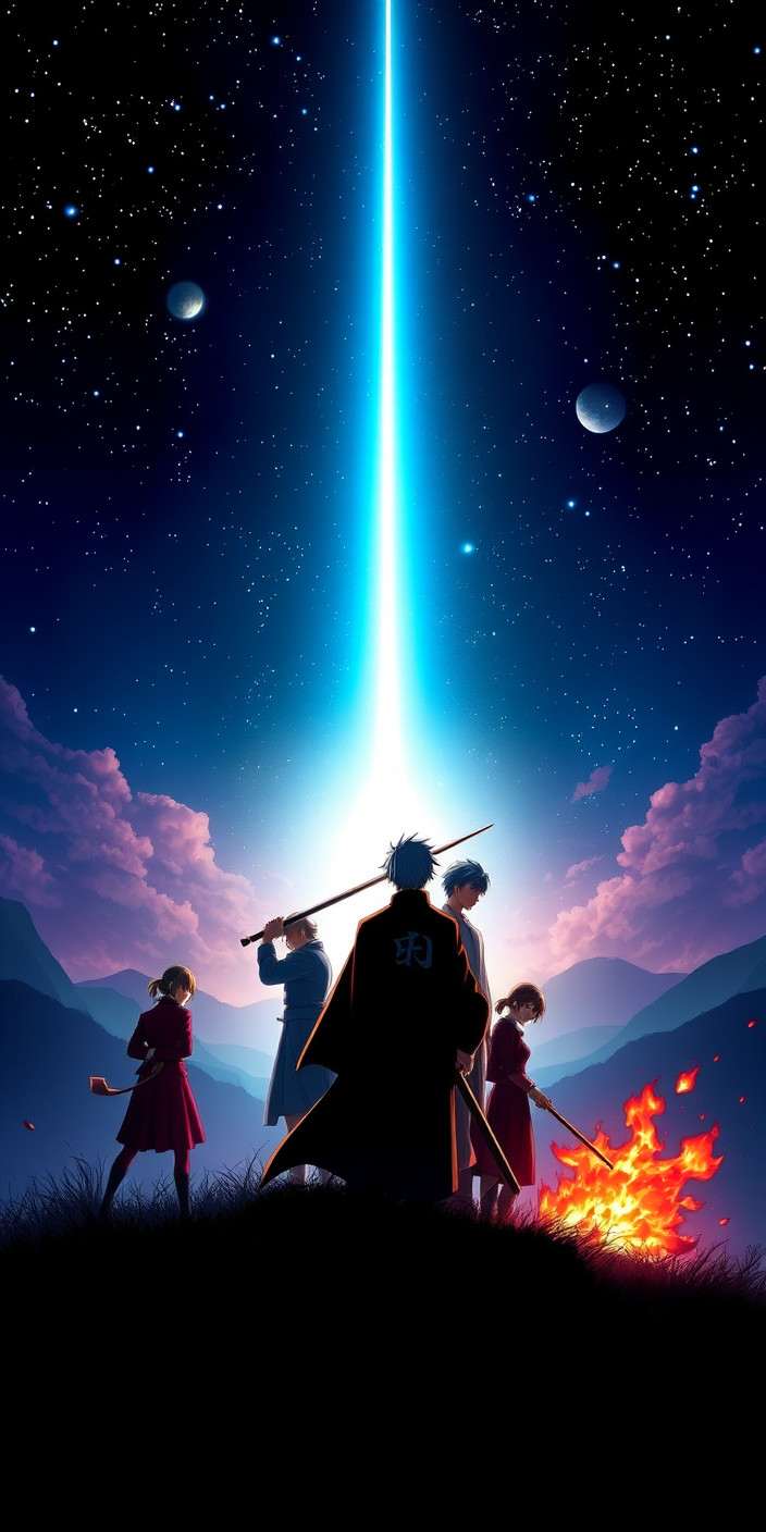 Gintama 8 Phone Wallpaper