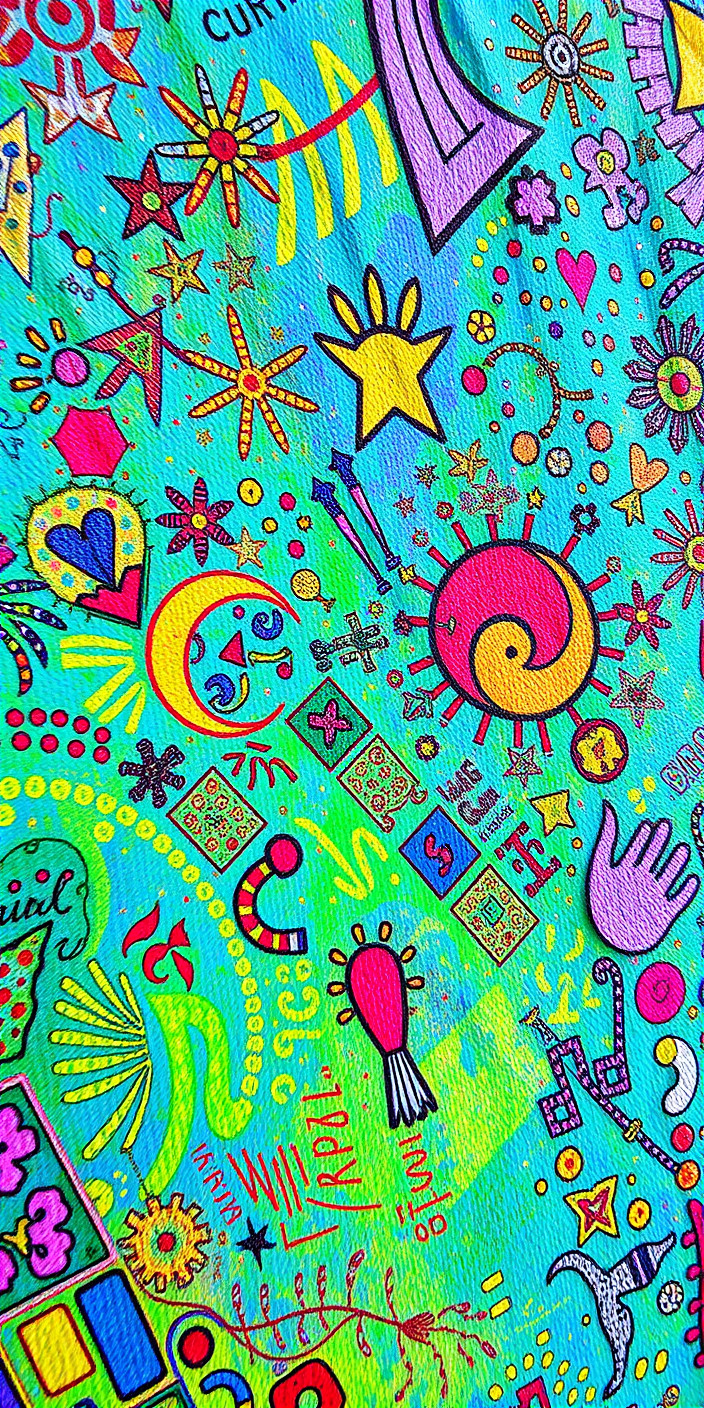 Colorful 8 Phone Wallpaper