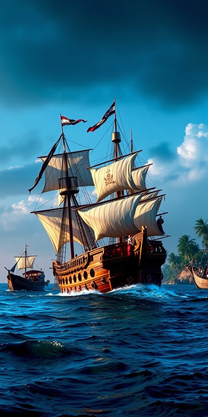 Pirates of the caribbean 2 Phone Wallpaper