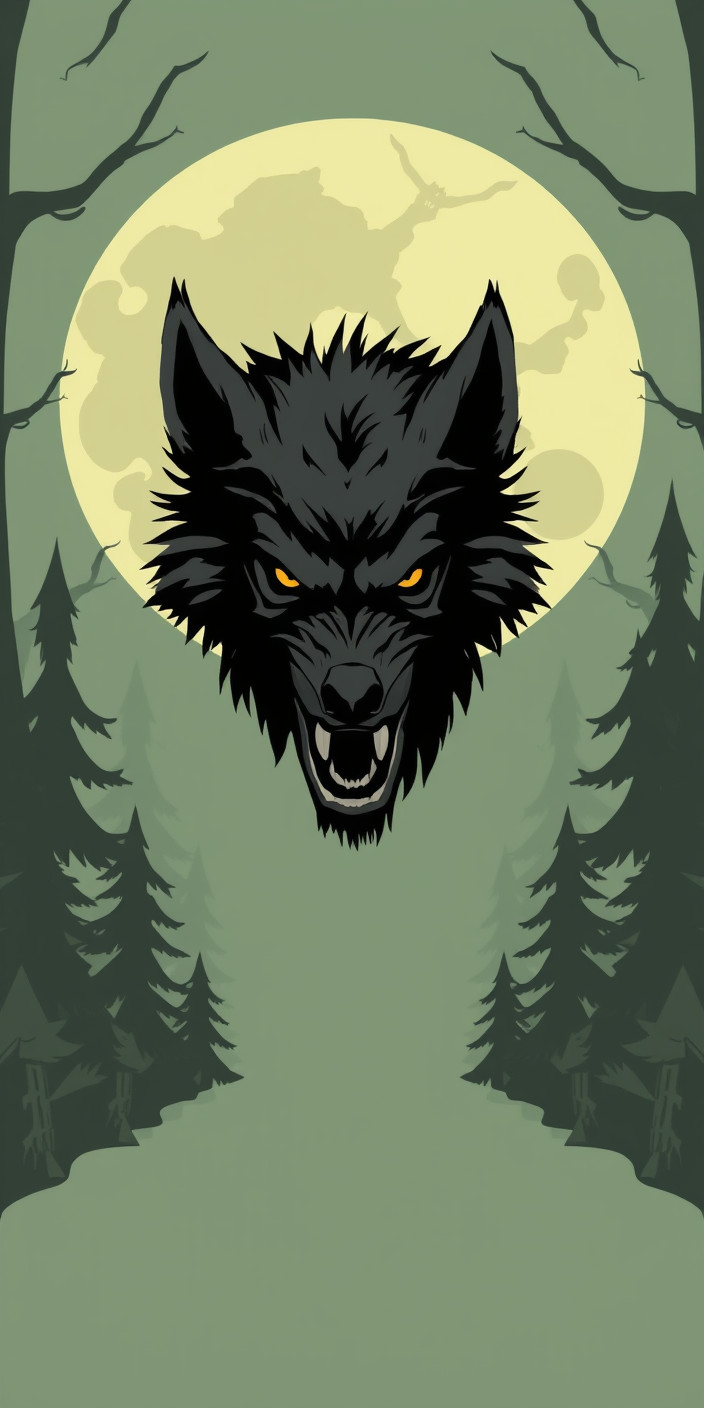 Werewolf 1 Phone Wallpaper