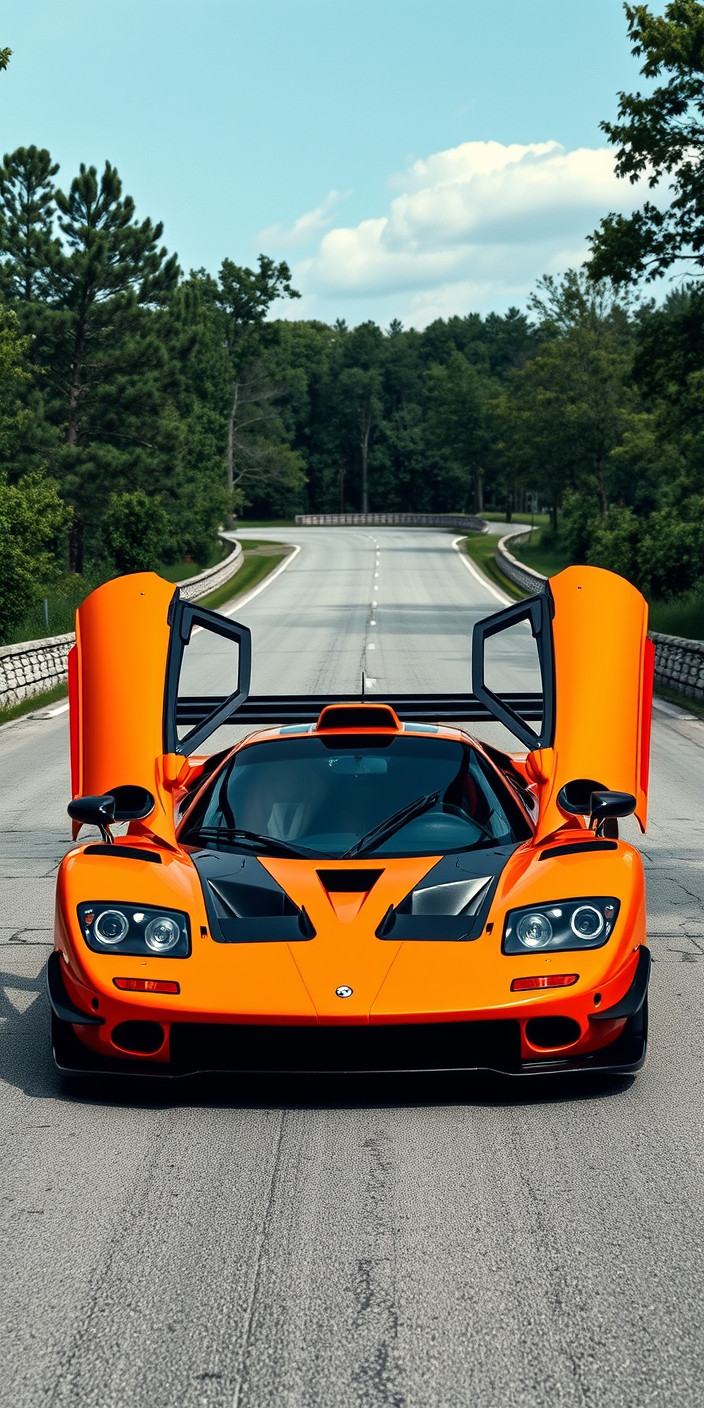 Mclaren f1 gtr 14 Phone Wallpaper