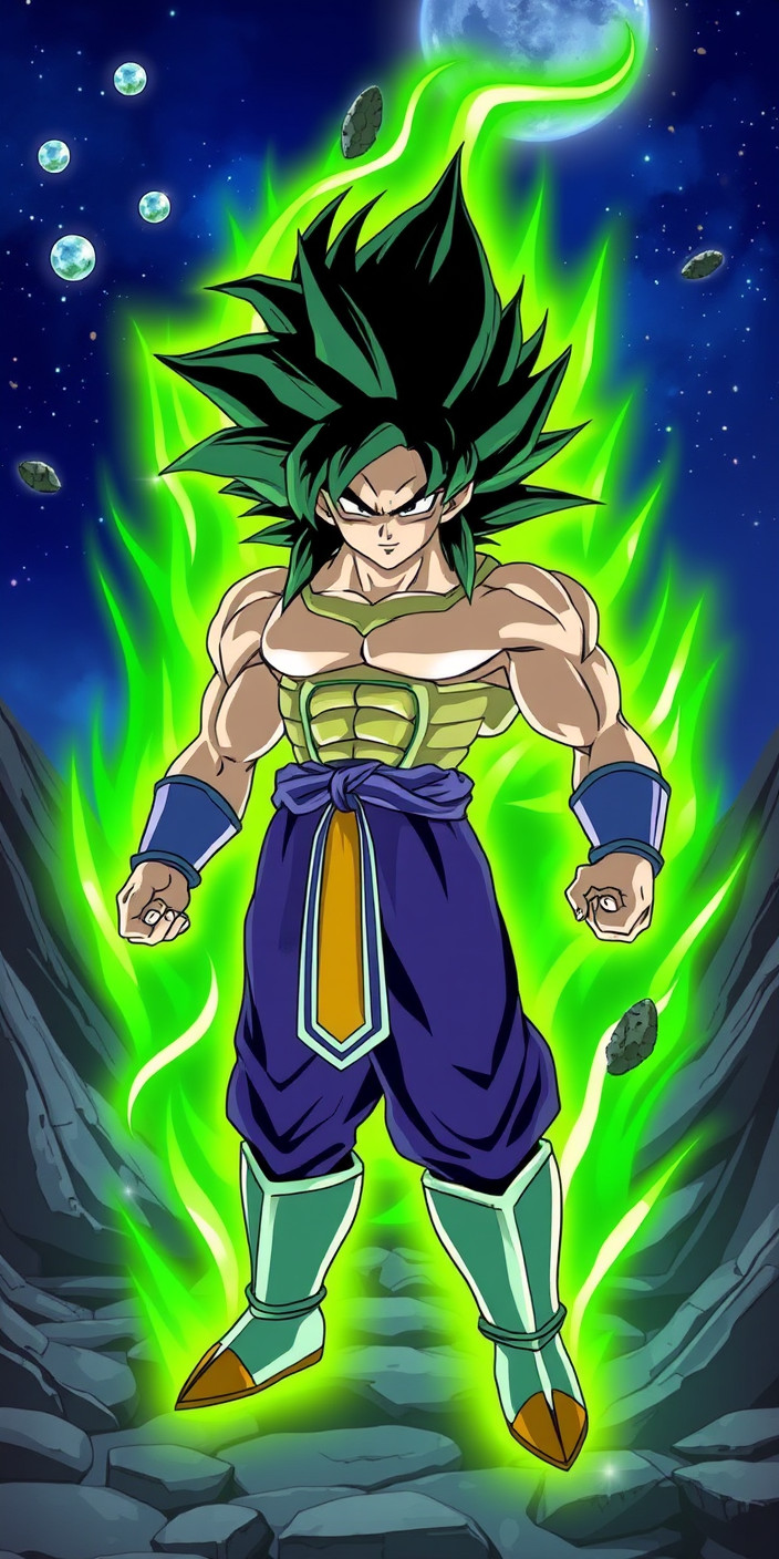 Broly  4k 2 Phone Wallpaper