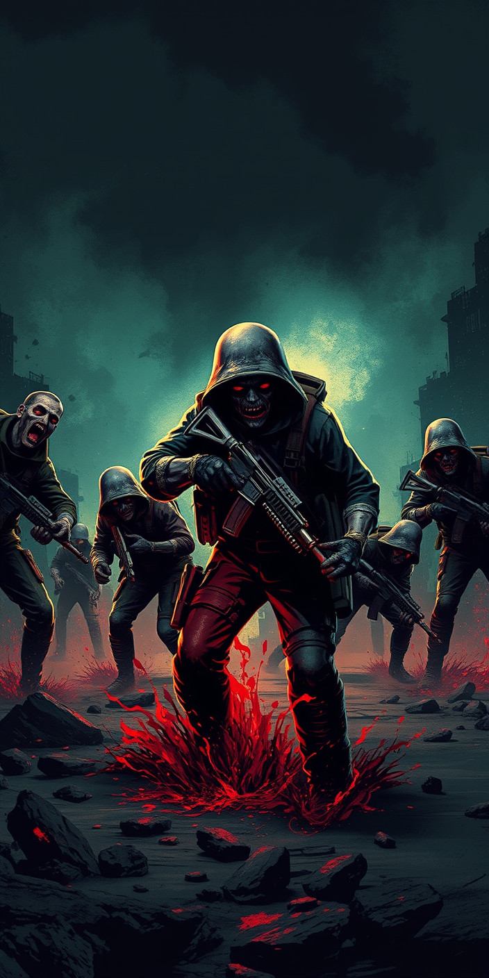 Cod zombies 6 Phone Wallpaper