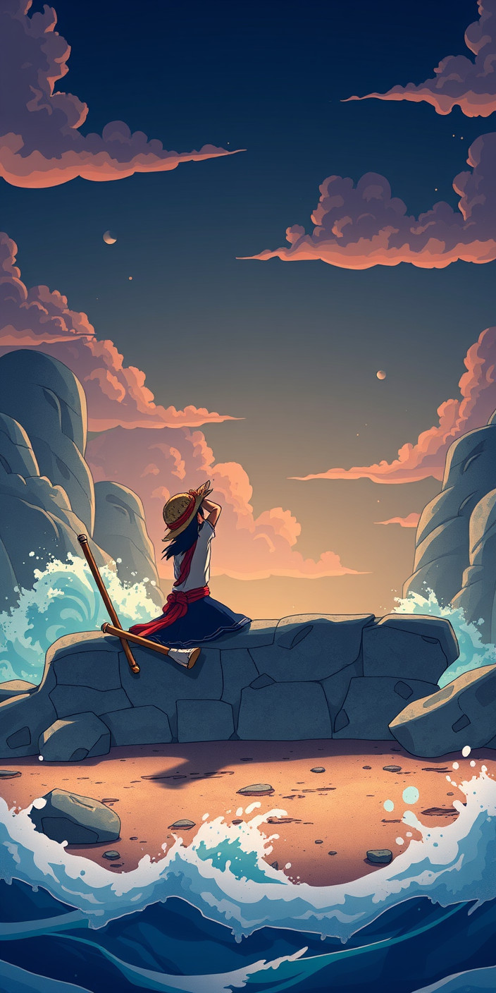 One piece wano 8 Phone Wallpaper