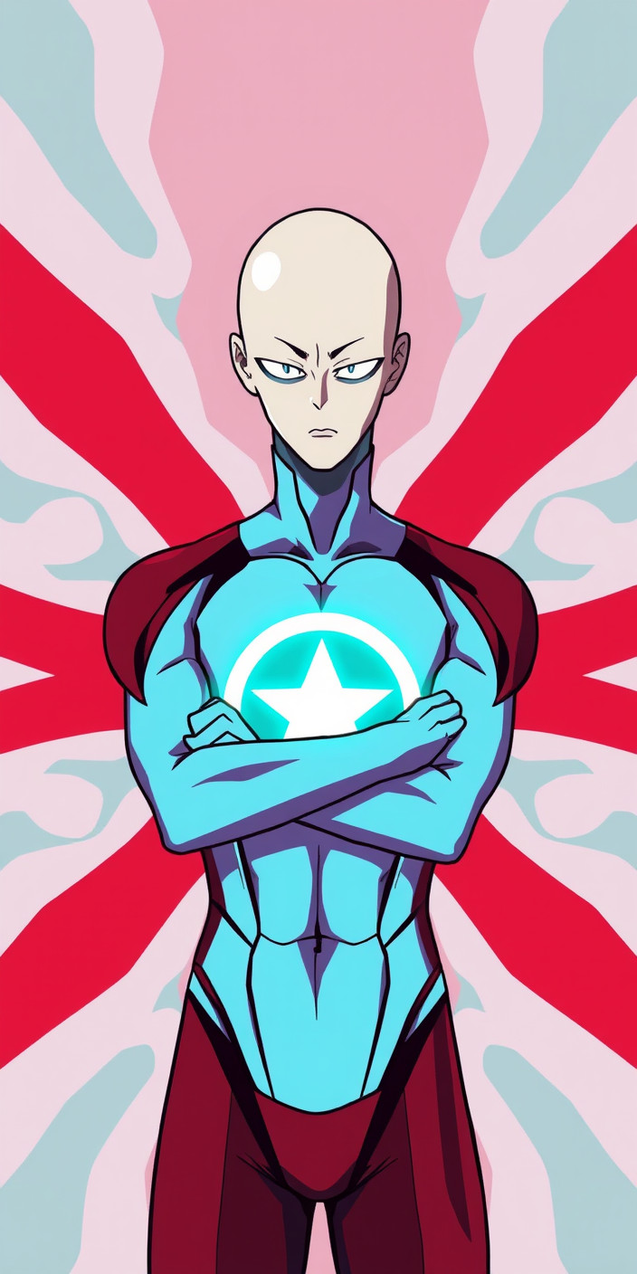 Saitama 12 Phone Wallpaper