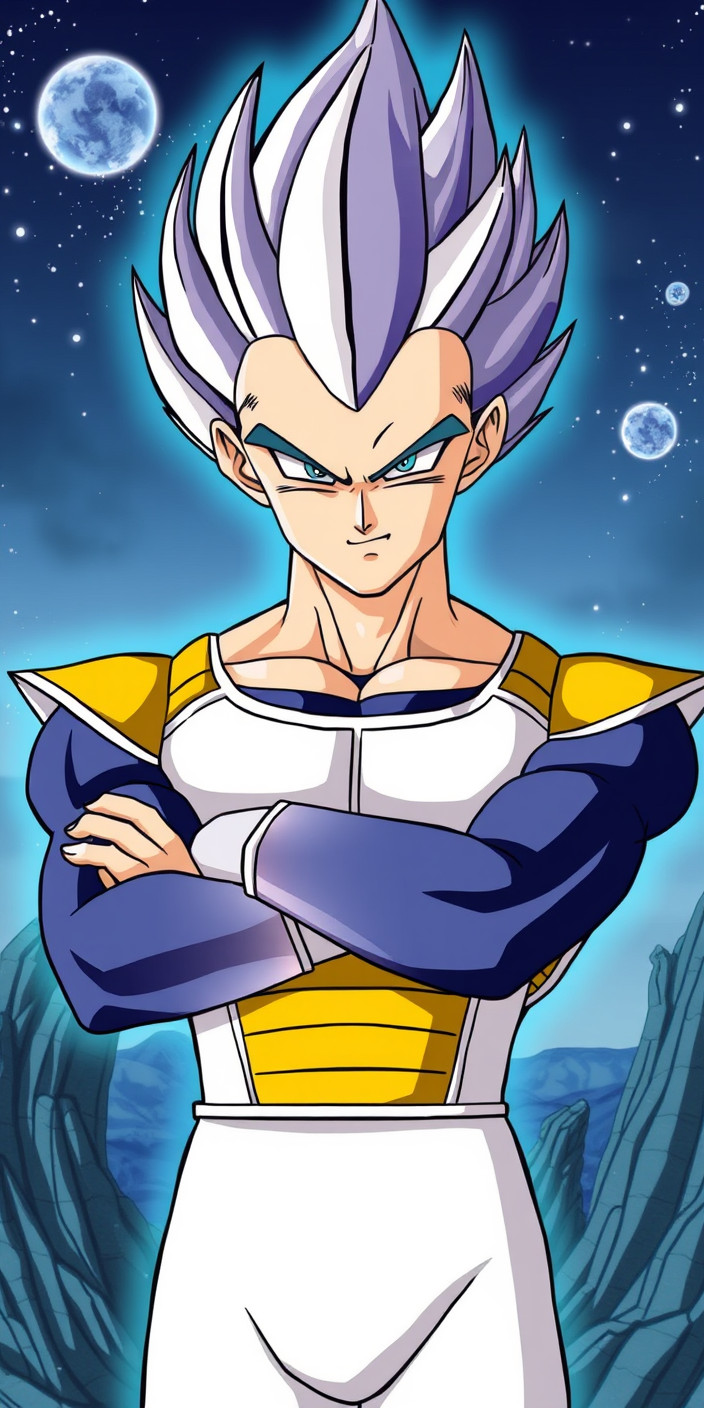 Vegeta 5 Phone Wallpaper
