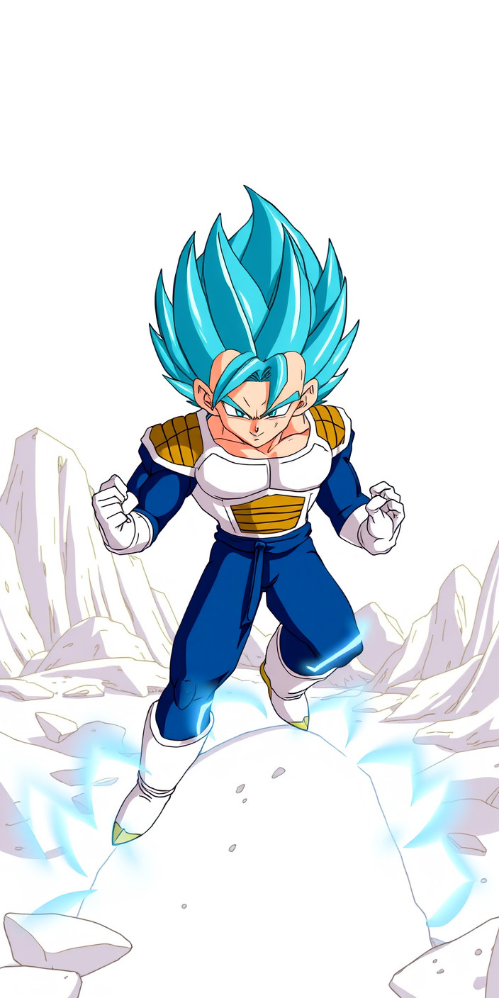 Vegeta 8 Phone Wallpaper