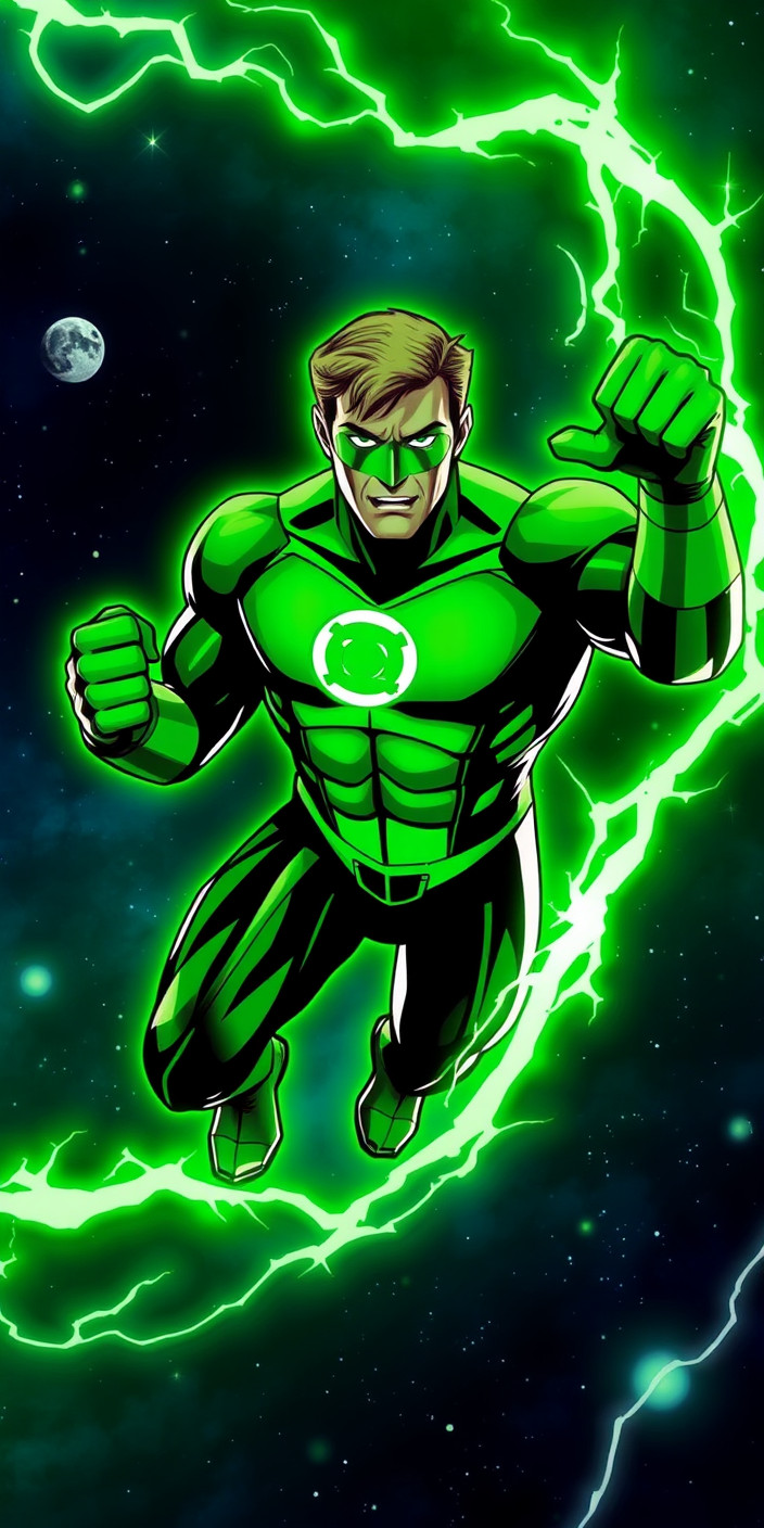 Green lantern 14 Phone Wallpaper