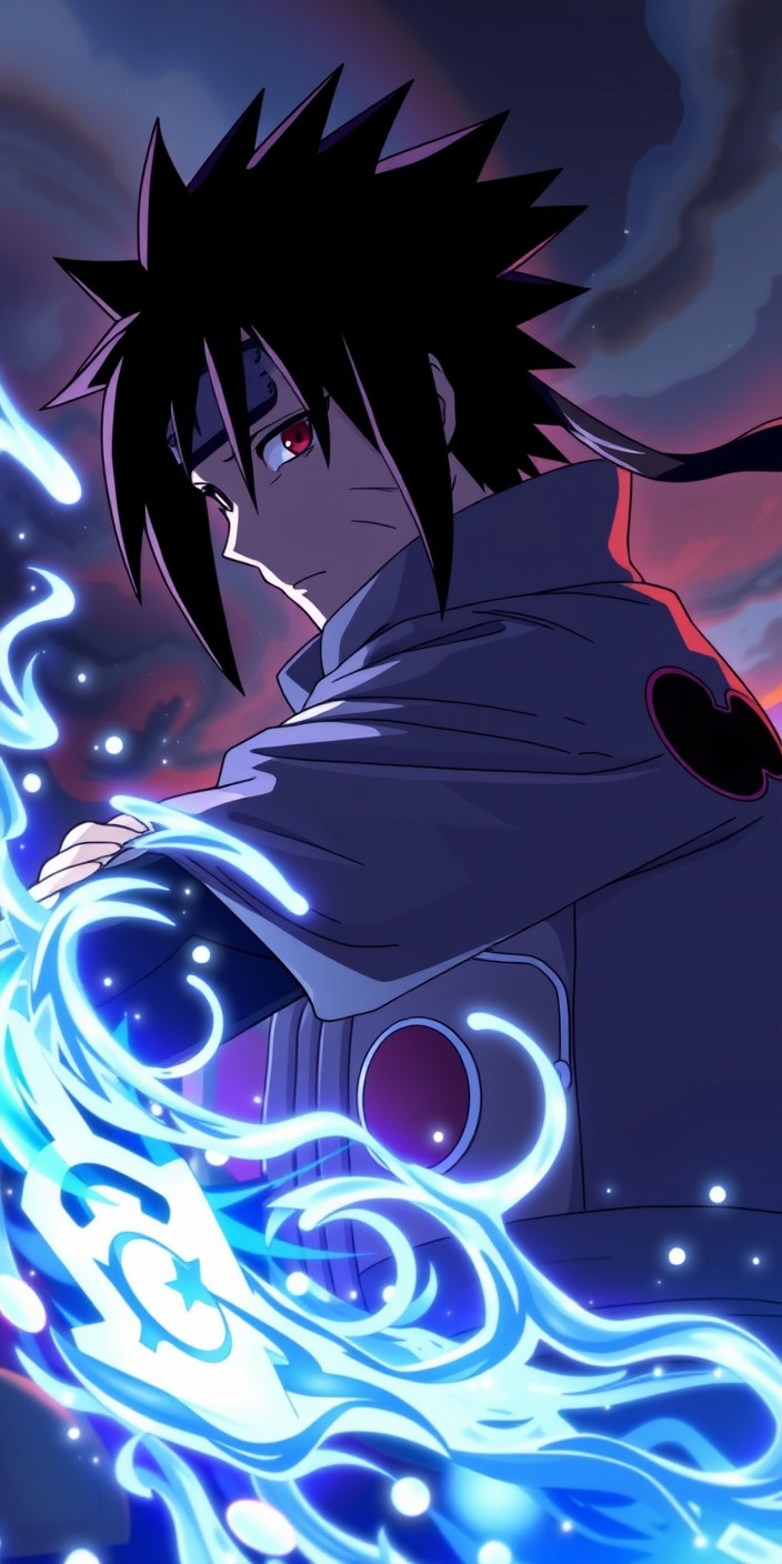 Naruto and sasuke 5 Phone Wallpaper