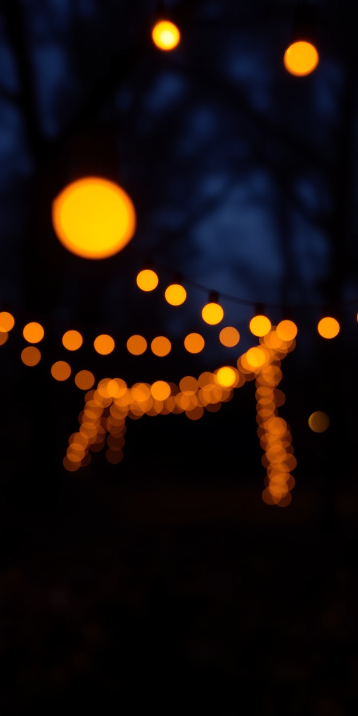 Fairy lights 3 Phone Wallpaper