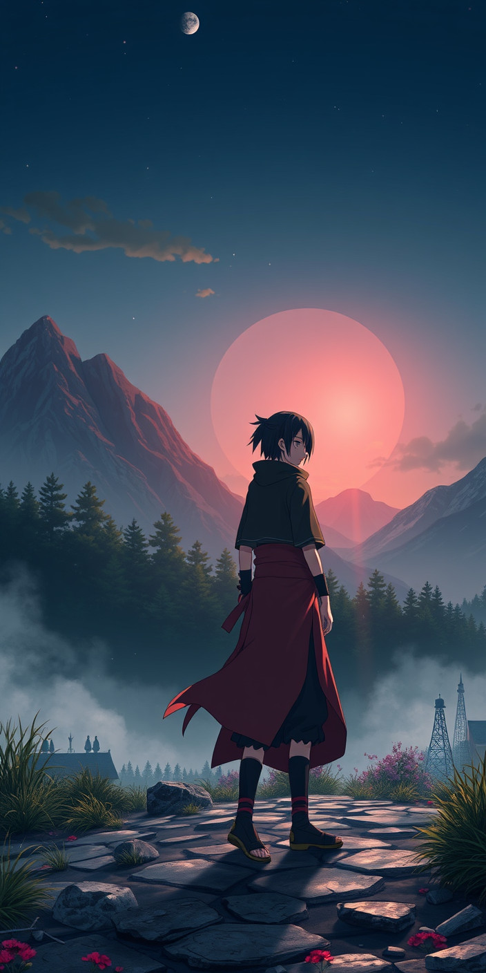 Itachi 4k 7 Phone Wallpaper