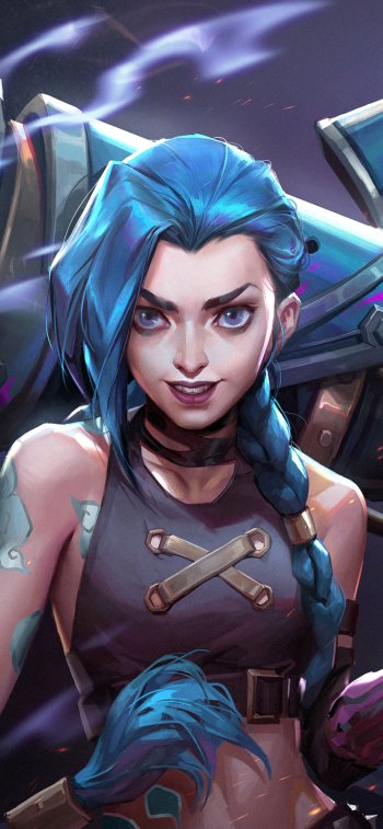 Jinx 9 Phone Wallpaper