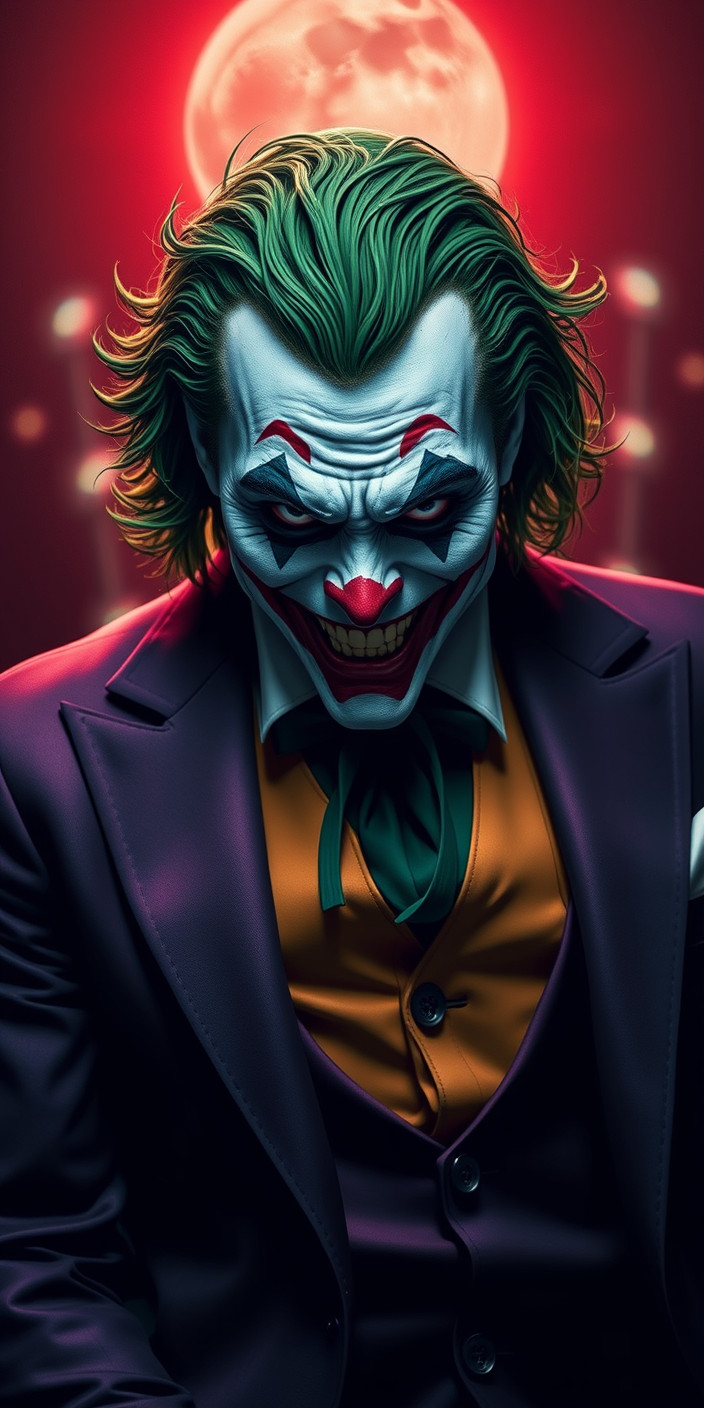 The joker 8 Phone Wallpaper