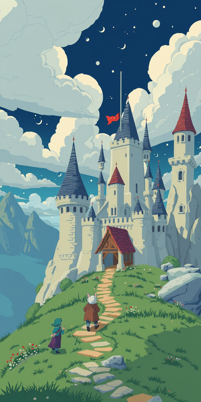 Howls moving castle 3 Phone Wallpaper