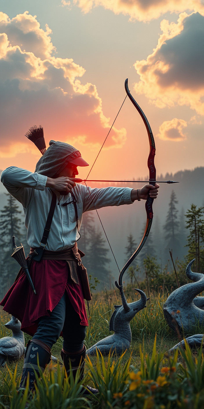 Archery 9 Phone Wallpaper