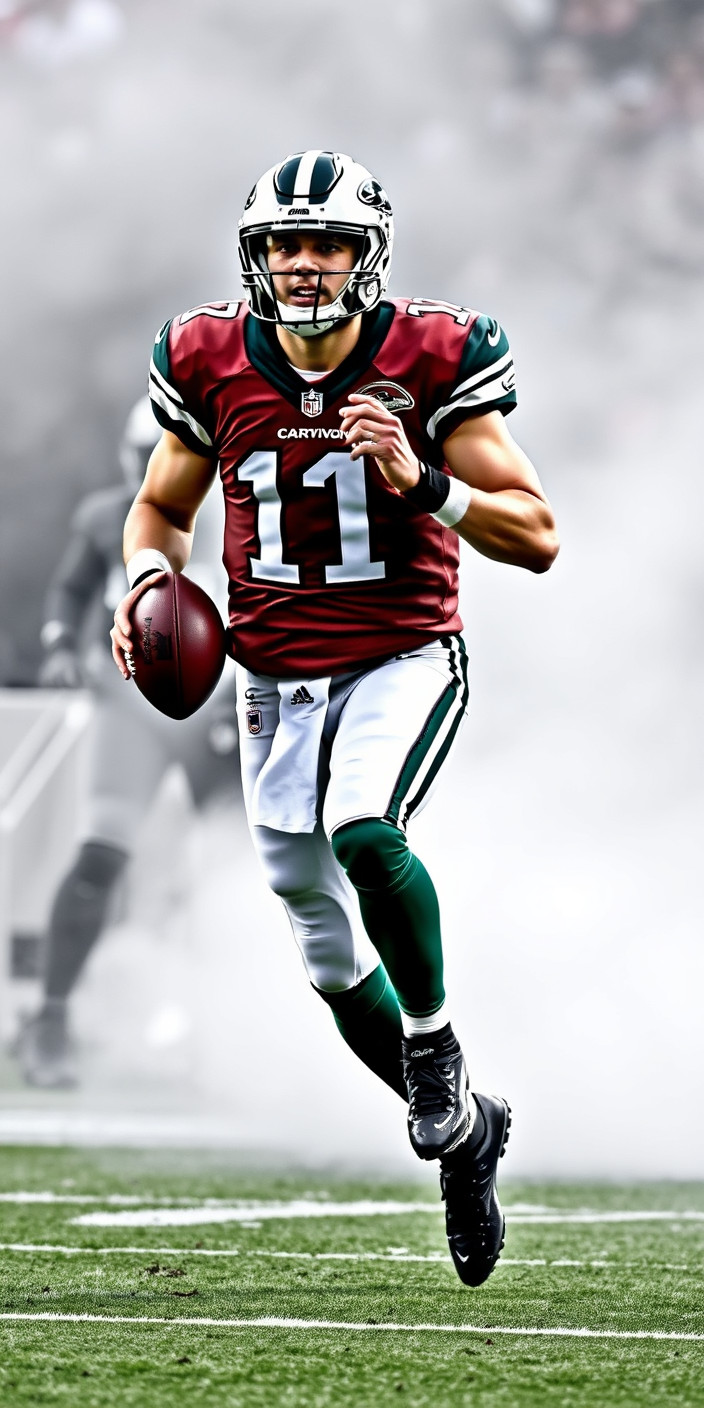 Carson wentz 7 Phone Wallpaper