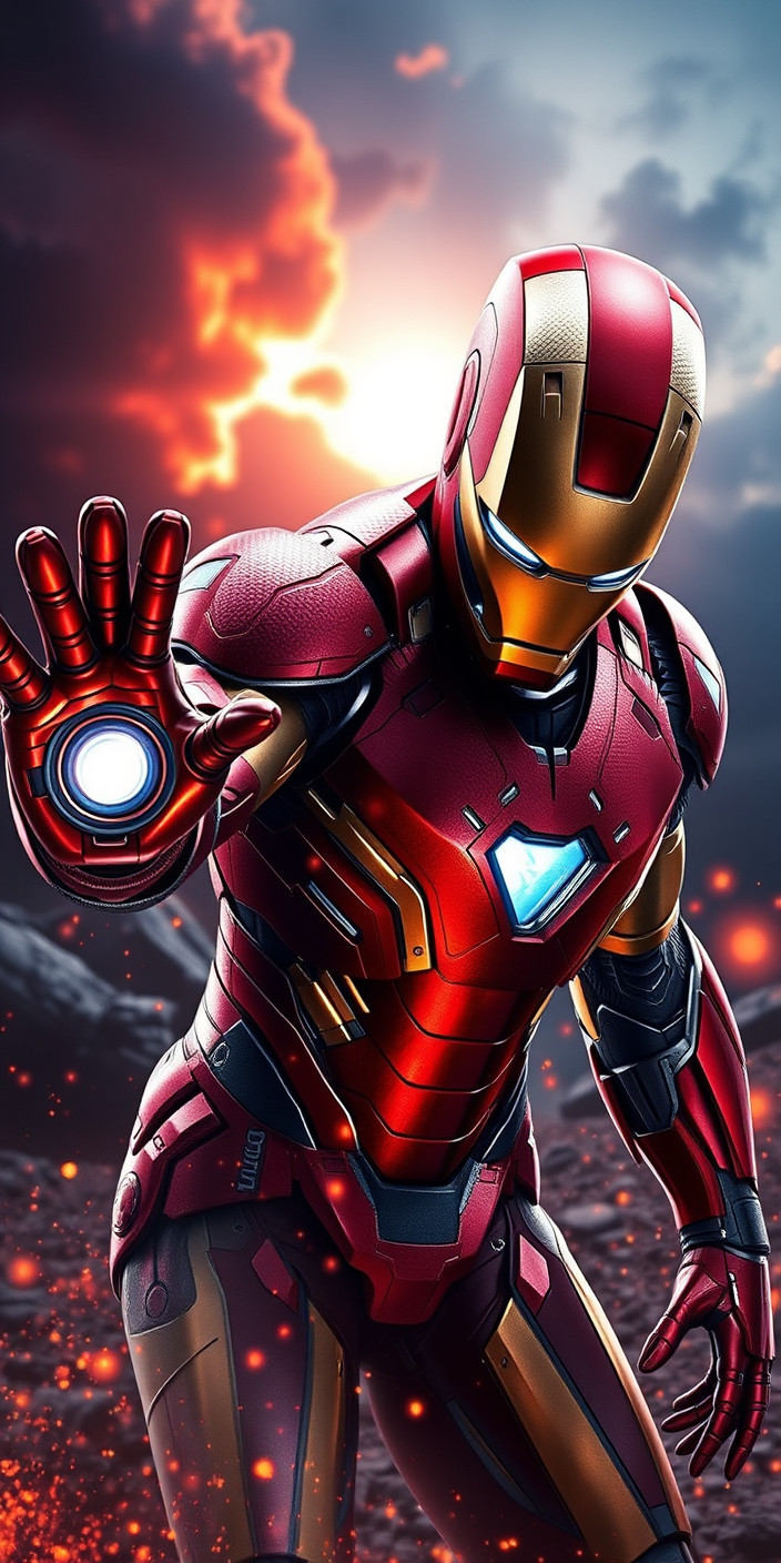 Iron man  4k 4 Phone Wallpaper