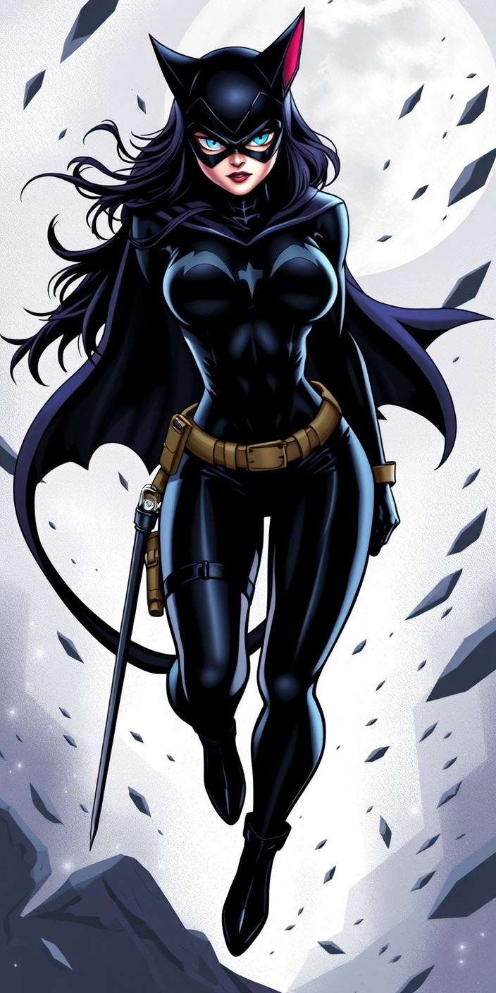 Catwoman 6 Phone Wallpaper